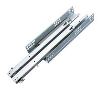 KXWDKJ Undermount Drawer Slides Soft Close,2-Section Extension Bottom Mount Rails-16-inch