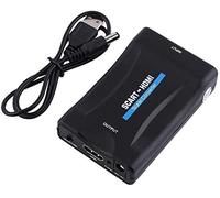 KXYINOS Scart to HDMI Converter Adapter, Scart to HDMI Adapter Video Audio Converter Support HDMI 720P/1080P Output for HDTV Monitor Projector STB VHS Xbox PS3 Sky Blu-ray DVD Player