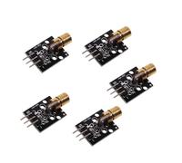 KY-008 650nm Laser Sensor Module 6mm 5V 5mW Red Dot Diode Copper Head for Arduino(5PCS)