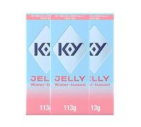 KY Jelly Lube,113g, Water Based Lubricant, Extra Thick Gel, Extra Comfort, Ph Friendly, Gentle Formula, Gynecologically Tested, Eases Vaginal Dryness & Intimate Discomfort, Non-Sticky, Non-Staining X3