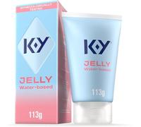 KY Jelly Lube,113g, Water Based Lubricant, Extra Thick Gel, Extra Comfort, Ph Friendly, Gentle Formula, Gynecologically Tested, Eases Vaginal Dryness & Intimate Discomfort, Non-Sticky, Non-Staining X2