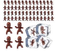 KY-Tech Tiny Plastic Babies, 100 Pieces 1 Inch Mini Babies Mini Plastic Baby Ice Cube Baby Doll for Baby Shower Party Game Supplies Decoration Halloween Doll Halloween Decoration(100pcs Black)