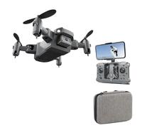 KY905 Compact Foldable Remote Control Quadcopter Drone For Aerial Photography With Function(Gray 4K Bag)