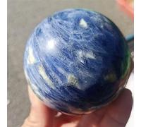 Kyanite Stone Ball Quartz Crystal Gem Home Office Decoration Gift Ornaments (Size : 6.6-7cm)