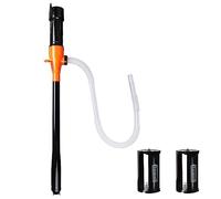 Kyaoayo 12V Battery Operated Liquid Transfer Hand Pump, Electric Siphon, Multifunctional Portable, Stainless Steel, Above Ground, 7 Gallons/Min, Hand Pump