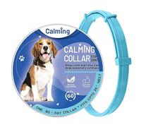 kyaoayo Calming Collar for Dogs, Pheromones Dogs, Calming Collar, Dog for Anxiety, Stress, Adjustable, for Dogs of All Sizes, Safe and Effective (Blue)