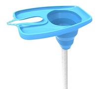 kyaoayo Foldable Hair Wash Basin, Mobile Shampoo Sink with Drain Hose, Hair Washing for Bedridden People for Bedridden Pregnant Women Injured Post-Operative Patient