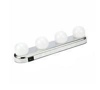 kyaoayo LED Makeup Mirror Lighting Kit, Wireless Makeup Mirror Bulbs, Battery Operated Fill Lights, Hollywood Dressing Table Lights with Suction Cup, Mounting Perfect for Bathroom