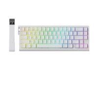 KyAPDmrxn Magnetic Keyboard Red Wired Mechanical For Pro Gaming 0.01mm Rapid Trigg 8000Hz SOCD Rs 0.125ms 128K Rate(White Contour Line)