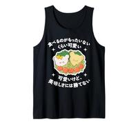 Kyaraben Art Character Bento Box Japanese Food Kanji Tank Top