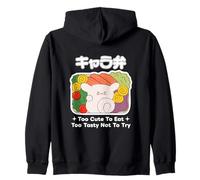 Kyaraben Art Character Bento Box Japanese Food Kawaii Zip Hoodie