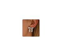Kyazeo Dainty Bow Stud Earrings for Women 18K Gold Plated Minimalist Ribbon Stud Earring Cute Pearl Bowknot Earrings Simple Everday Jewelry for Her, Stainless Steel, No Gemstone