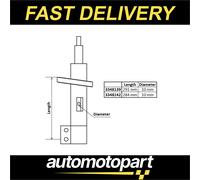 KYB Front Axle Shock Absorber fits Citroen Berlingo Peugeot Toyota Vauxhall