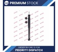 KYB Shock Absorber Rear Pair Axle Twin Tube Gas For Nissan Note 343810 X2