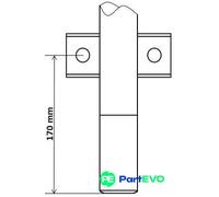 KYB FRONT SHOCK ABSORBER 3348090 FOR AUDI VW