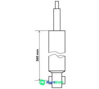 KYB REAR SHOCK ABSORBER 3440038 FOR SEAT