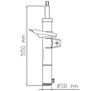 KYB Shock Abs Fr (-S3) - 3348039