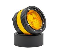 Kybelehoo WDT Tool Espresso, Espresso Distributor with Planetary Spinning Gear Design, Compatible with 58 mm Handle, Essential Accessories for Espresso Machines, Yellow Black