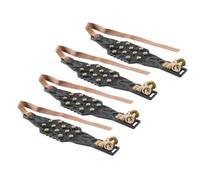 KYbsKRzvQ Car Tire Anti Skid Chain Outdoor Snow Universal Anti Skid Ice Breaking Off Road Accessory(Color Name: Black 4pcs)