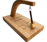 kychenBase Creative Magnetic Decision Maker, Wooden Oscillating Magnetic Selector, Standard Swing The Pendulum and Find The Answer to Your Question, yes or No Pendulum