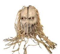 KychenBase Scary Face Cover & Scarecrow Mask - Creepy Headgear for Halloween Cosplay