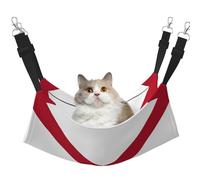 Kycvds Alabama Cat Hammock for Cage Adjustable Small Pets