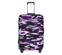 Kycvds American Camouflage Purple The Trunk Lid Is Suitable For 18-32 Inch Luggage. Customized Trunk Lid Personalized Luggage.
