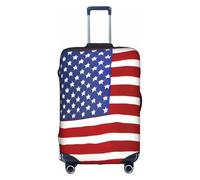 Kycvds American Flag Baseball The Trunk Lid Is Suitable For 18-32 Inch Luggage. Customized Trunk Lid Personalized Luggage.