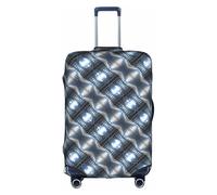 Kycvds Antique Building With Roman Olive Branch And Greek The Trunk Lid Is Suitable For 18-32 Inch Luggage. Customized Trunk Lid Personalized Luggage.
