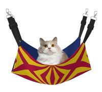 Kycvds Arizona State Flag Cat Hammock Cage Bed Adjustable Hanging Sleeping Pillow for Small Pets