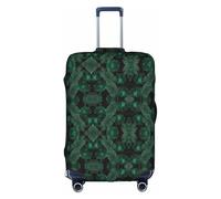 Kycvds Banana Leaf Green The Trunk Lid Is Suitable For 18-32 Inch Luggage. Customized Trunk Lid Personalized Luggage., White, Medium