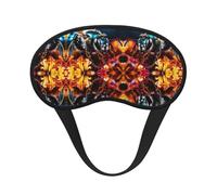 Kycvds Bee in Flower Soft Breathable Eye Mask is Suitable for Women and Men Relaxing The Zero-Pressure Night Eye Mask