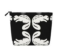 Kycvds Black Beaver Small Cosmetic Bag Travel Accessories Storage Bag Cosmetic Box Birthday Gift Christmas Gift Beautiful, Black, One Size