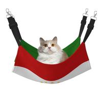 Kycvds Cat Hammock Tajikistan Flag for Cage Adjustable Hanging Mat Rest Mat for Small Pets