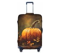 Kycvds Fall Pumpkin The Trunk Lid Is Suitable For 18-32 Inch Luggage. Customized Trunk Lid Personalized Luggage., White, Small