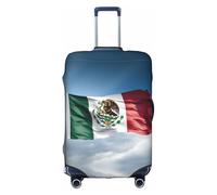 Kycvds Flag Of Mexico3 The Trunk Lid Is Suitable For 18-32 Inch Luggage. Customized Trunk Lid Personalized Luggage.