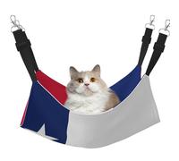 Kycvds Flag of Texas Cat Hammock Bed for Cage Adjustable Hanging,Sleeping Resting Pad for Small Pet