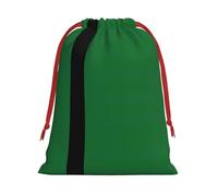 Kycvds Flag Of The Sultanate Of Delhi Printing Drawstring Gift Bag With Red Ribbon Closure,11.8 X 15.8 Inch For Christmas For Adults Festival Use
