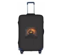 Kycvds Halloween Ghost Pumpkin 1 The Trunk Lid Is Suitable For 18-32 Inch Luggage. Customized Trunk Lid Personalized Luggage.