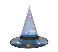 Kycvds Polar Bear Halloween Witch Hats Are Decorated With Lights, Which Decorate Large Halloween Party Supplies.