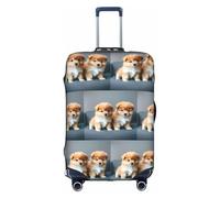 Kycvds Pomeranians Puppies And Point 1 The Trunk Lid Is Suitable For 18-32 Inch Luggage. Customized Trunk Lid Personalized Luggage.
