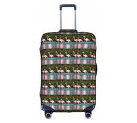 Kycvds Two Flamingos The Trunk Lid Is Suitable For 18-32 Inch Luggage. Customized Trunk Lid Personalized Luggage.