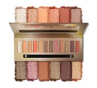 KYDA 12 Color Golden Eyeshadow Palette, Creamy & Blendable Contouring Eye Shadows, Warm & Brown Eye Makeup Palette for Natural Makeup