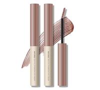 KYDA 2 Pcs Tinted Eyebrow Cream, Ultra-Fine Brush Tinted Brow Gel, Waterproof Smudgeproof Eyebrow Mascara, Long Wear, Natural Brow Makeup without Clumping, Rose Brown
