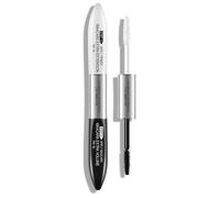 KYDA Double Extension Effect Mascara, Black and White Mascara Primer for Long and Volume Lash Effect, Long-lasting, Waterproof & Smudge-Proof