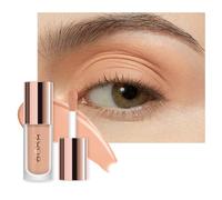 KYDA Liquid Matte Eyeshadow, Soft Matte Nude Ivory Eyeshadow, Long-wearing Crease-Resistant Velvet Eyes Tint, Smooth Cream-to-Powder Texture, Multiuse Eyes Makeup for Shadow and Primer