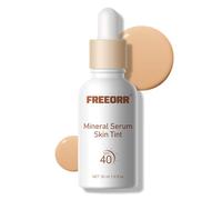 KYDA Mineral Serum Skin Tint, SPF 40 Tinted Moisturizer BB Cream, Infused with Niacinamide, Dewy Finish for Smoothing Glow Skin, Buildable Light Coverage, 1 Fl Oz, Nude Beige