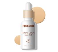 KYDA Mineral Serum Skin Tint, SPF 40 Tinted Moisturizer BB Cream, Infused with Niacinamide, Dewy Finish for Smoothing Glow Skin, Buildable Light Coverage, 1 Fl Oz, Light Beige