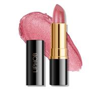 KYDA Orange Shimmer Lipstick, Metallic Pearl Lipstick, Lasting Non-sticky Glitter Lips Color, High Glossy Lips Makeup for Women, Golden Luster-Cameo Brown