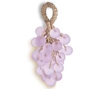 KYDA Pink Grape Soap on Rope, Cold Process Bath Soap, Handmade Grapes Cluster Shaped Soaps, Decorative & Aromatic Artisan Bar for Hand Wash, Bath, Refresh Air, DIY Handmade Bath Soaps Gift Box